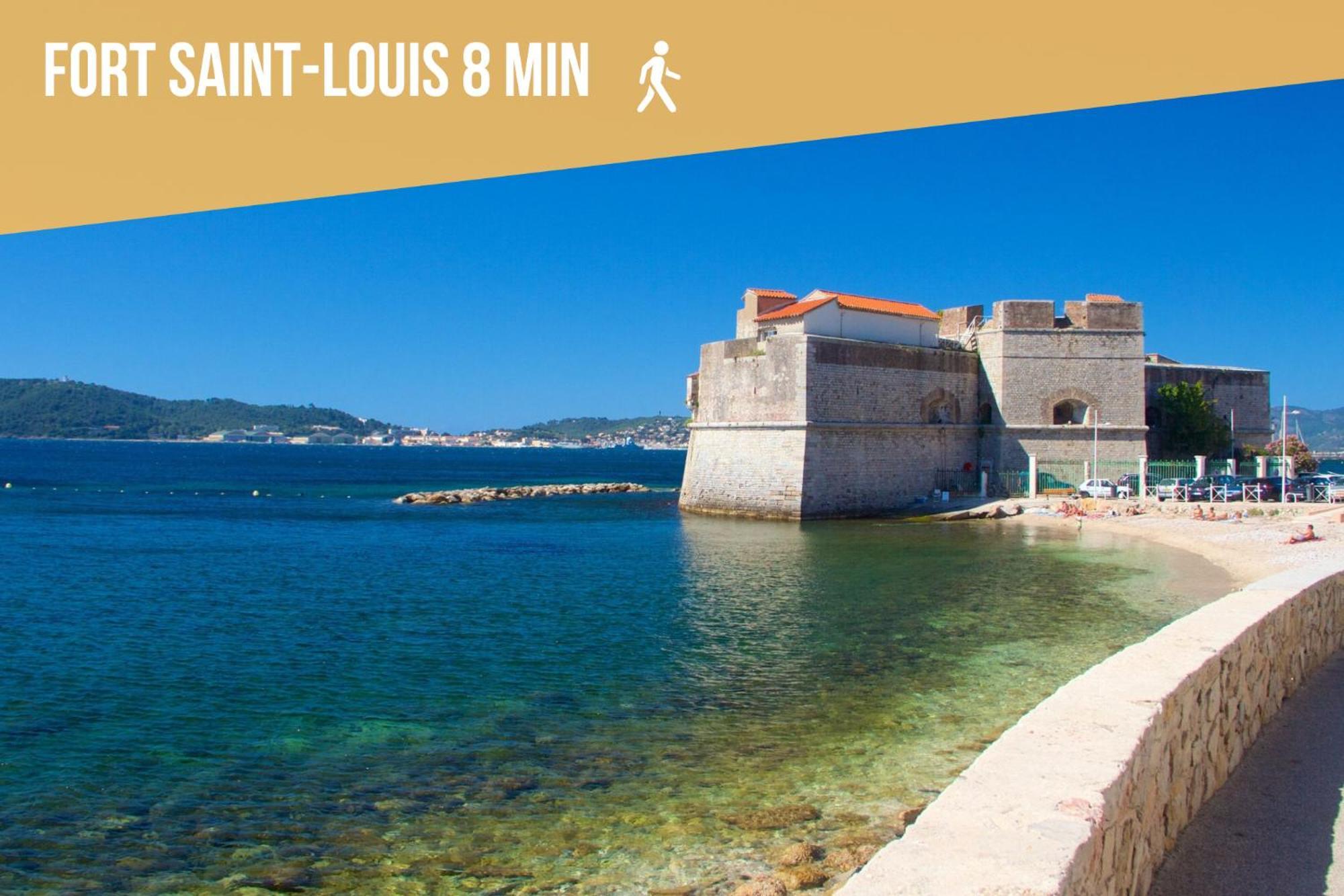 Appartement La Perle Du Mourillon-wifi-spacieux De Gamme *